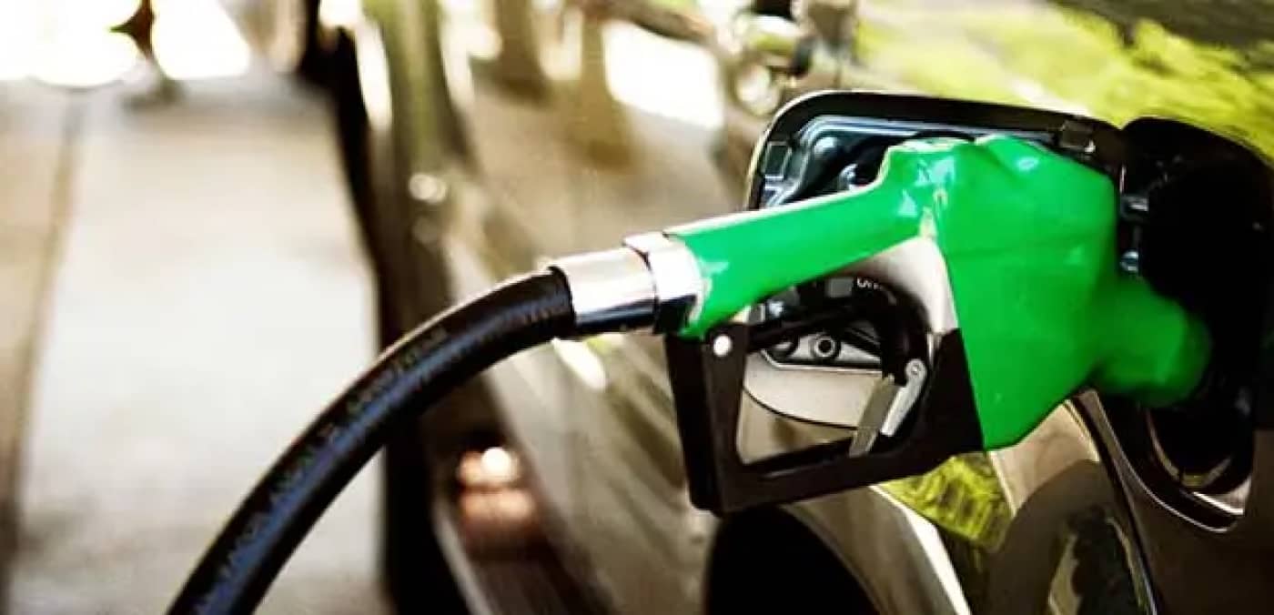 Fueling a Vehicle Closeup Image