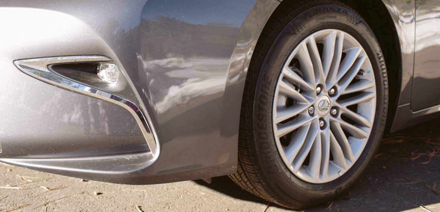 Tire On a Car Image